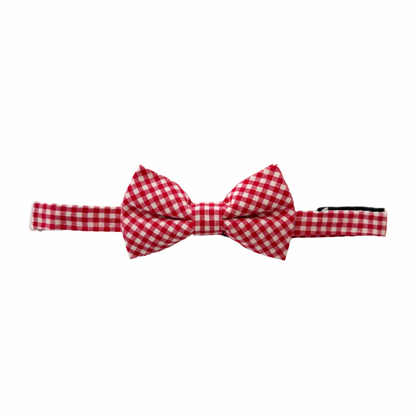 Ralphie Red Gingham Boys Bow Tie