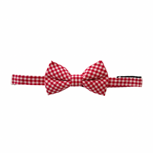Ralphie Red Gingham Boys Bow Tie
