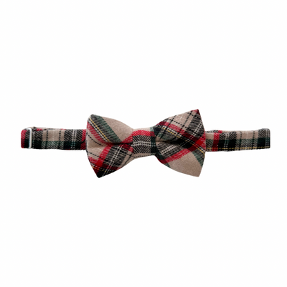 Dasher Plaid Boys Bow Tie