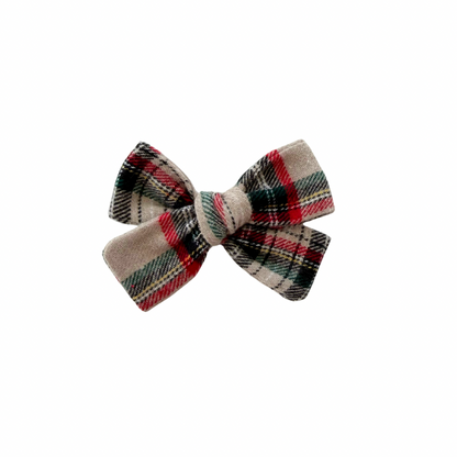 Dasher Plaid Petite Hair Bow