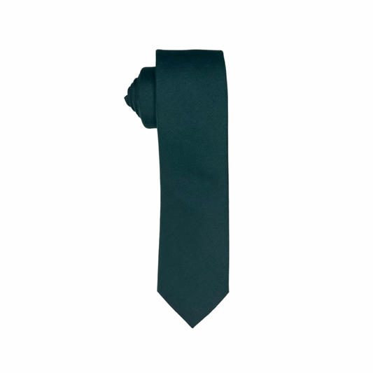 Pine Green Boys Regular Tie