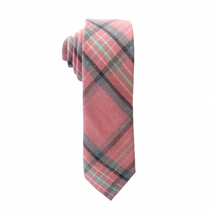 Kolbi Plaid Mens Tie