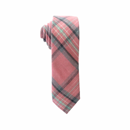 Kolbi Plaid Boys Regular Tie
