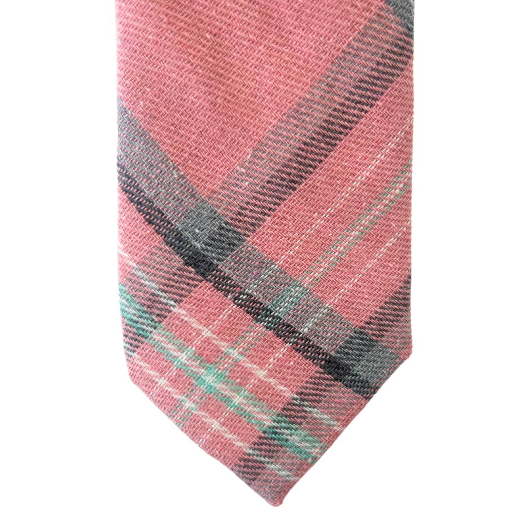 Kolbi Plaid Boys Regular Tie