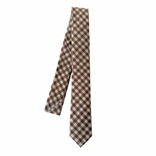 Griffin Gingham Boys Regular Tie