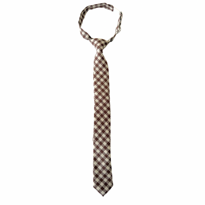 Griffin Gingham Boys Pre-Tied Tie