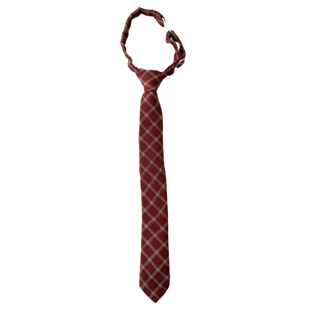 Waylon Plaid Boys Pre-Tied Tie