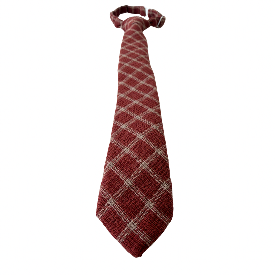 Waylon Plaid Boys Pre-Tied Tie