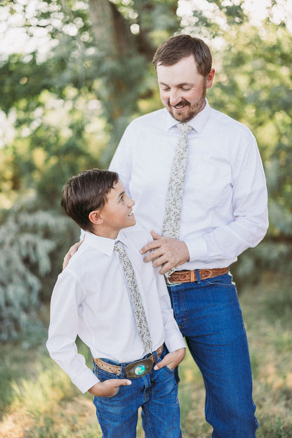 Wren Floral Boys Pre-Tied Tie