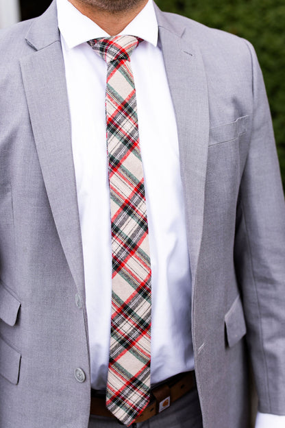 Dasher Plaid Mens Tie