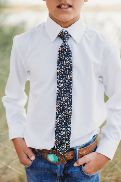 Hayes Floral Boys Pre-Tied Tie