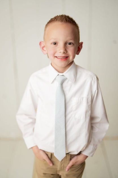 Levi Stripe Boys Pre-Tied Tie