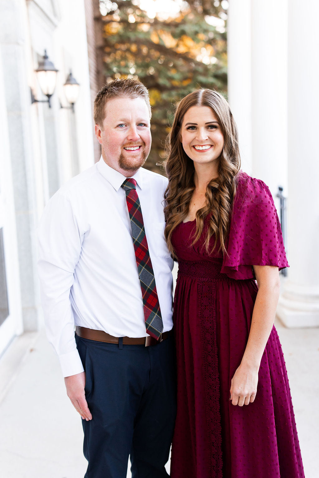 Kevin Plaid Mens Tie