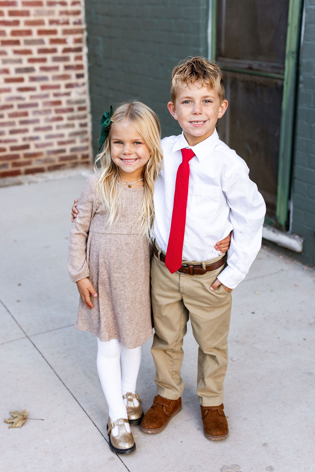 Nicholas Red Boys Pre-Tied Tie