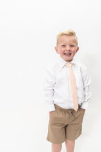 Load image into Gallery viewer, Peach Dot Boys Tie