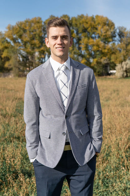 Cascade Plaid Mens Tie