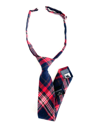 Polar Plaid Boys Tie