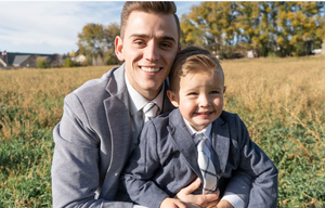 Cascade Plaid Boys Tie