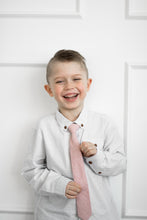 Load image into Gallery viewer, Rose Linen Boys Tie