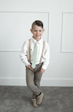 Load image into Gallery viewer, Sagebrush Linen Boys Tie