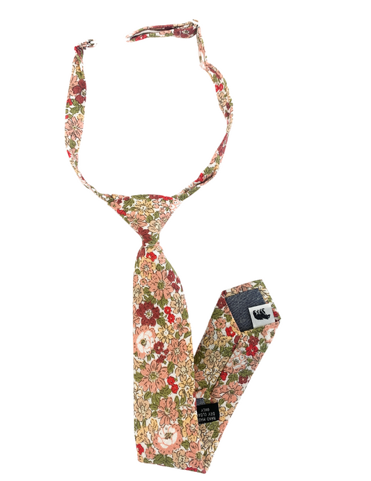 Summer Floral Boys Tie