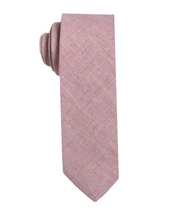 Load image into Gallery viewer, Rose Linen Tie