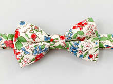 Load image into Gallery viewer, Strawberry Floral Bow Tie